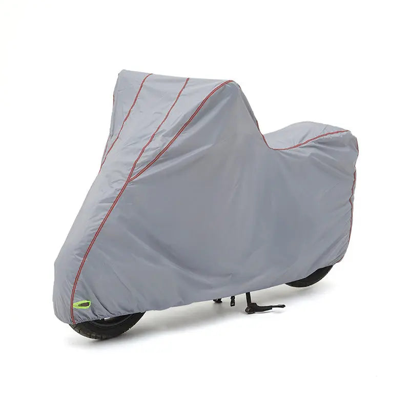 Housse Pour Moto Imperméable SECUREX Silver red-XL
