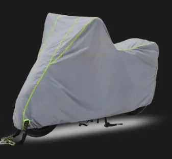 Housse Pour Moto Imperméable SECUREX Silver green-M