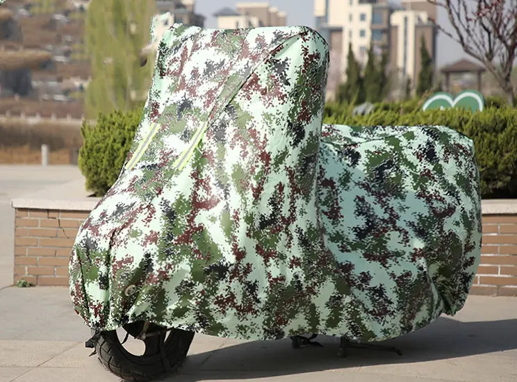 Housse Pour Moto Nylon **PROTECTA** Green-S