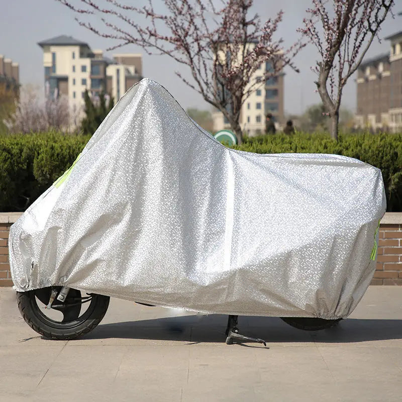 Housse Pour Moto Nylon **PROTECTA** White-L