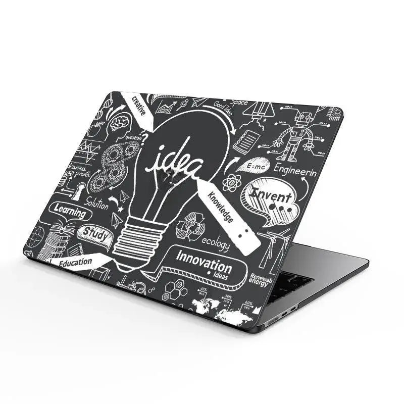 Housse Pour Ordinateur Plastique LUMIO Silver Transparent Black Shell-Pro16 Inch A2485