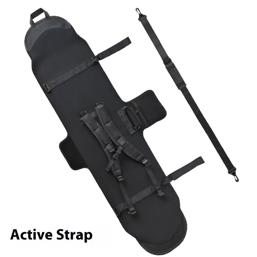 Housse Pour Ski Velcro Durable SKIDON Black-146CM Backpack
