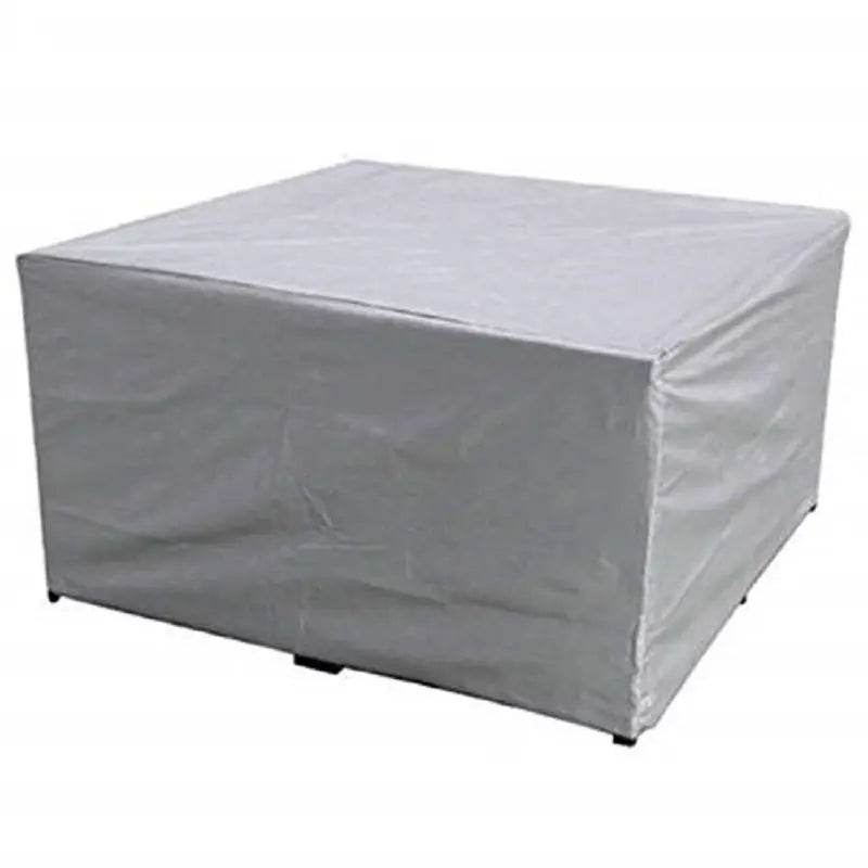 Housse Pour Table Jardin Impermeable NOVIRIA Silver-185x150x80cm