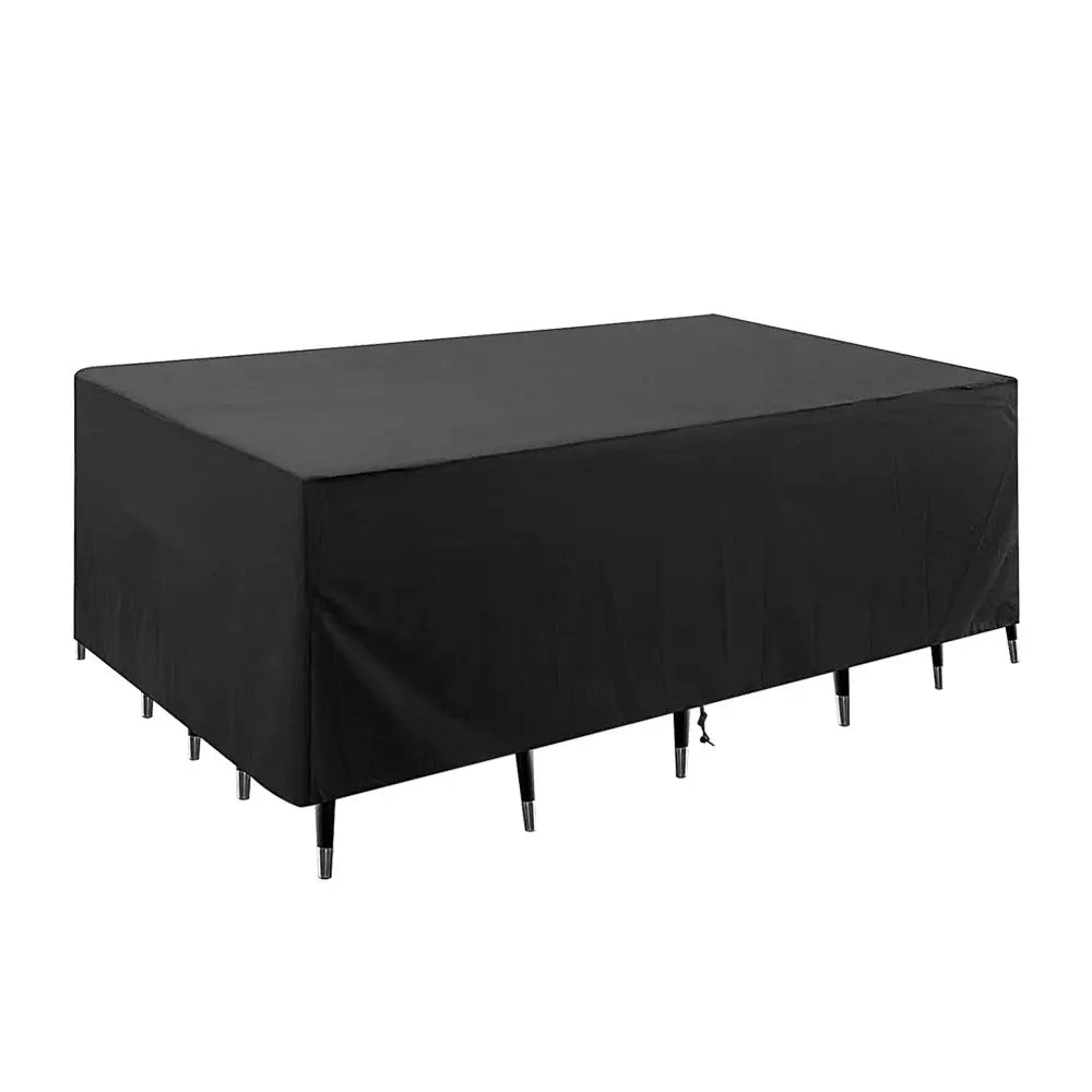 Housse Pour Table Jardin Imperméable OXELIA 420D Silver Coated Waterproof-135x135x75CM