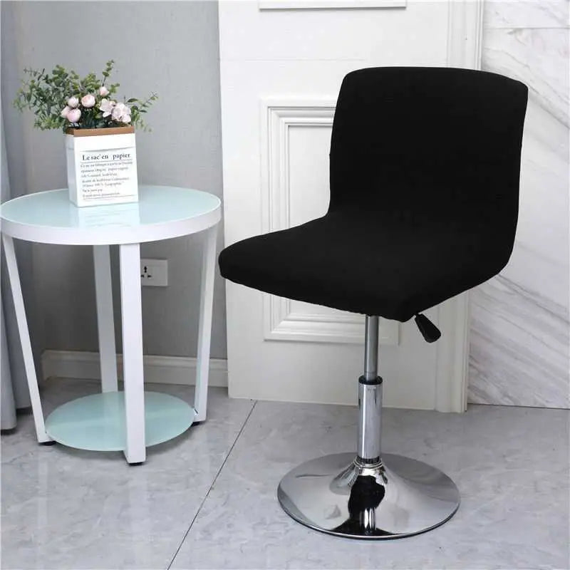 Housse Protection Chaise Moderne FIRAX Black-1PCS