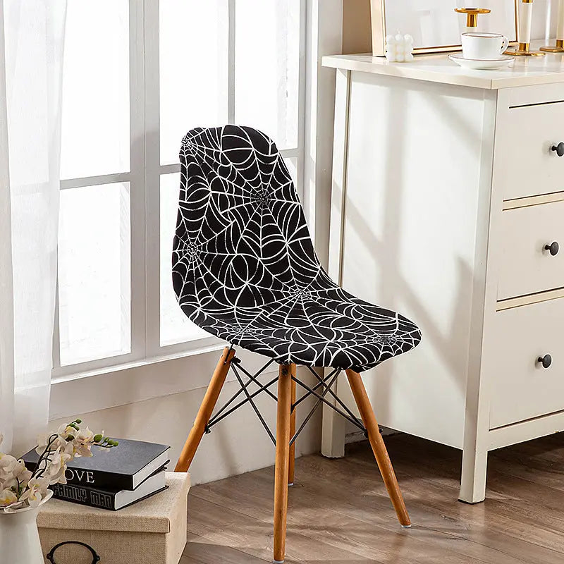 Housse Protection Chaise Moderne LYRIA Spider Web-Average Size Universal