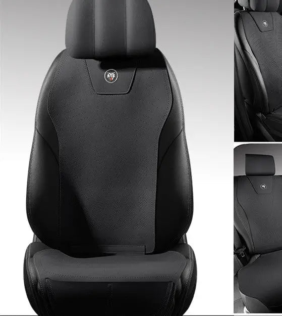 Housse Siège Auto Cuir Fino Black