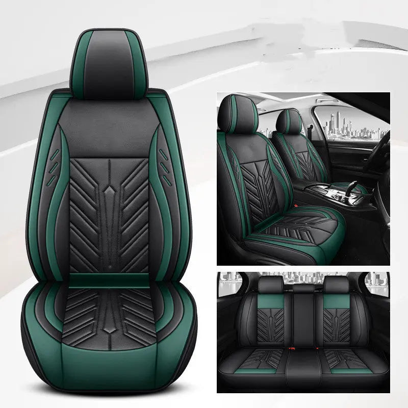 Housse Siège Auto Cuir LuxORION Nordic Green Luxury Edition