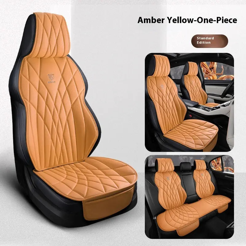 Housse Siège Auto Luxe AXIEL yelloStandard version Siamese-Five seater universal