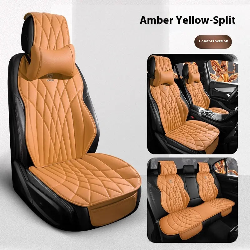 Housse Siège Auto Luxe AXIEL yelloComfortable version Split-Five seater universal