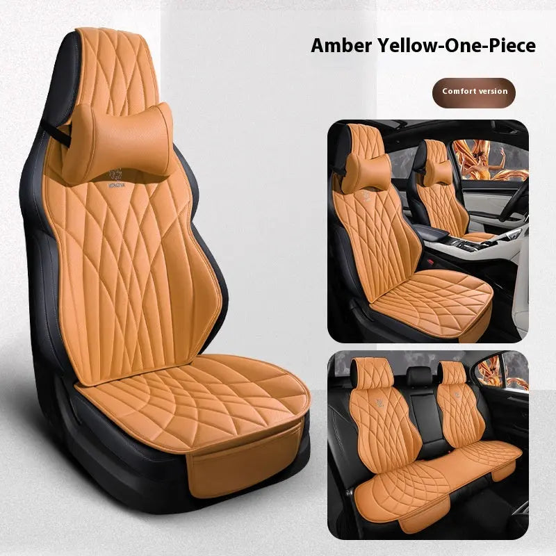 Housse Siège Auto Luxe AXIEL Yellow Comfort version Sia-Five seater universal