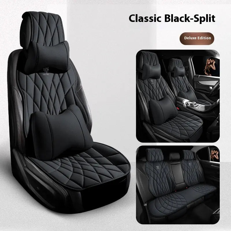 Housse Siège Auto Luxe AXIEL Black luxury split-Five seater universal