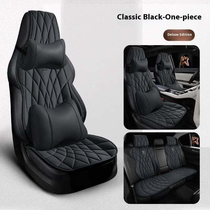 Housse Siège Auto Luxe AXIEL Black Deluxe conjoined-Five seater universal