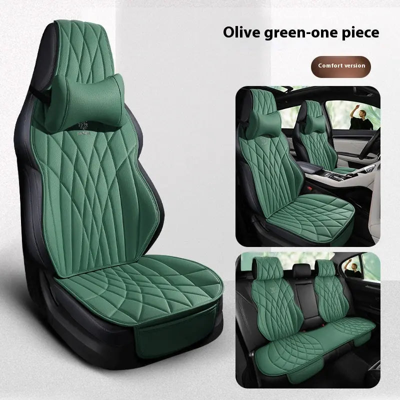 Housse Siège Auto Luxe AXIEL Green comfort conjoined-Five seater universal