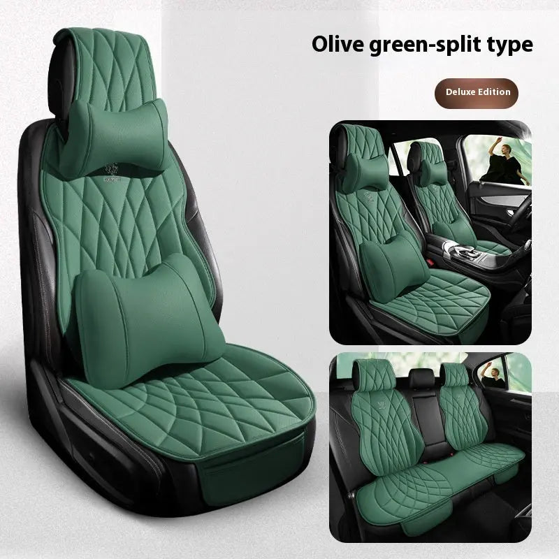 Housse Siège Auto Luxe AXIEL Green luxury split-Five seater universal