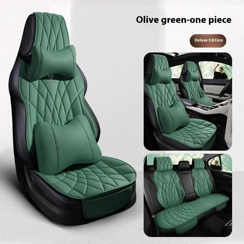 Housse Siège Auto Luxe AXIEL Green Deluxe conjoined-Five seater universal