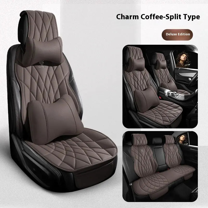 Housse Siège Auto Luxe AXIEL Coffee luxury separate-Five seater universal