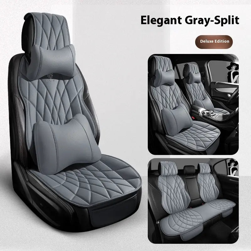 Housse Siège Auto Luxe AXIEL Gray luxury split-Five seater universal