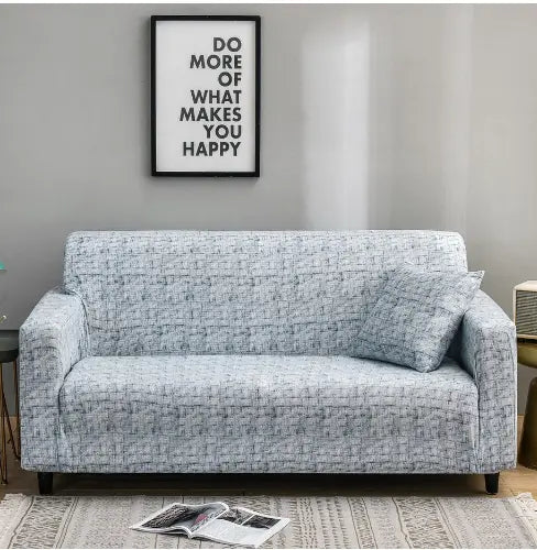 Housse Soderhamn Géométrique Strella Violet light cloud grey-190to230cm
