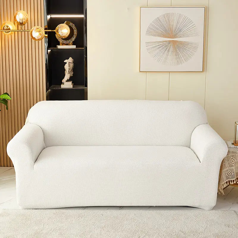 Housse Soderhamn Velours Extensible CORVELIA White-145To180CM