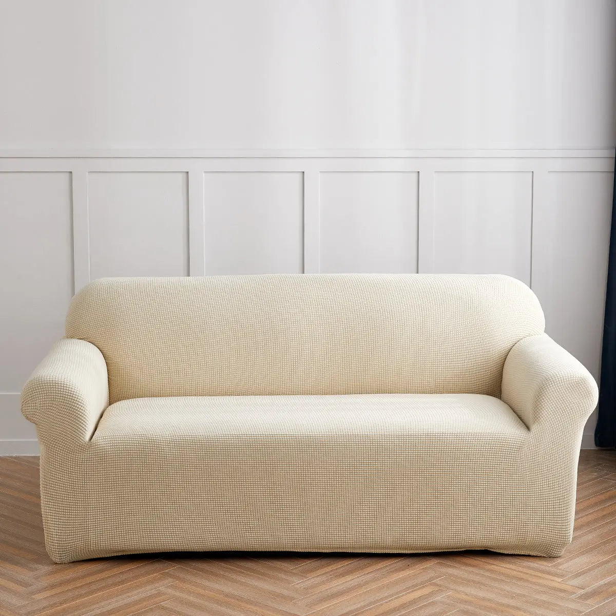 Housse Soderhamn Velours Tout-en-Un CORVINA Light Beige-235To290CM