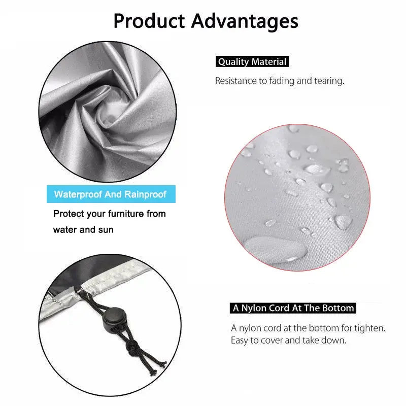 Housse Table Jardin Imperméable NOVARA Housse de France