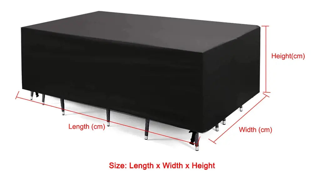 Housse Table Jardin Imperméable SOLVIN Housse de France