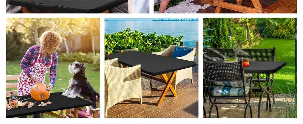 Housse Table Mange Debout Imperméable ELYSIUM Housse de France