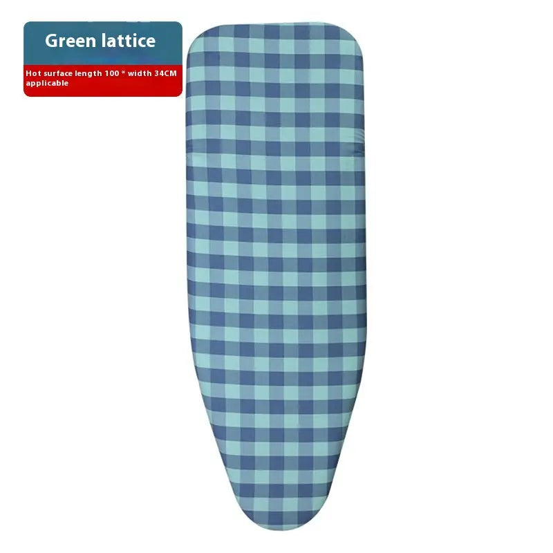 Housse Table Repassage Isolation Thermique THERMILIO Green Grid Middle Plate Sleeve