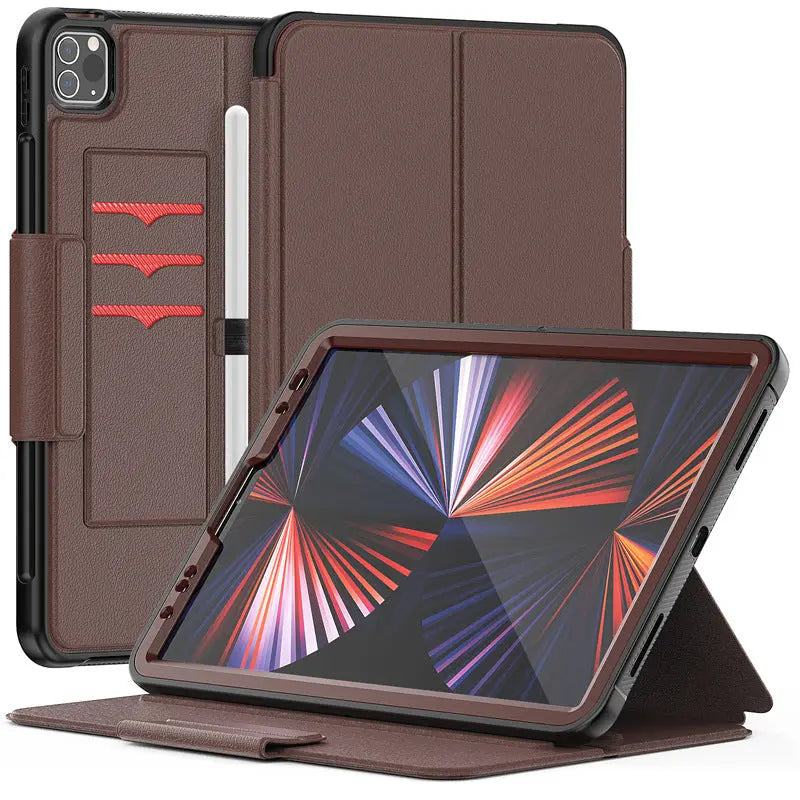Housse Tablette Silicone Doux FLIPZ Coffee-IPad Pro9.7