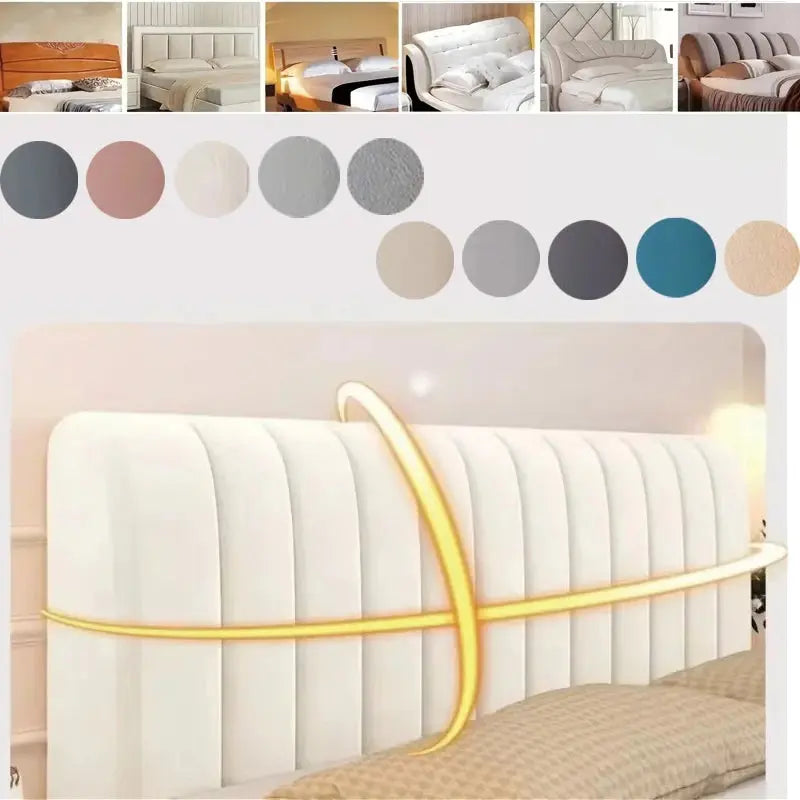 Housse Tête De Lit Velours ConfortALEX Housse de France