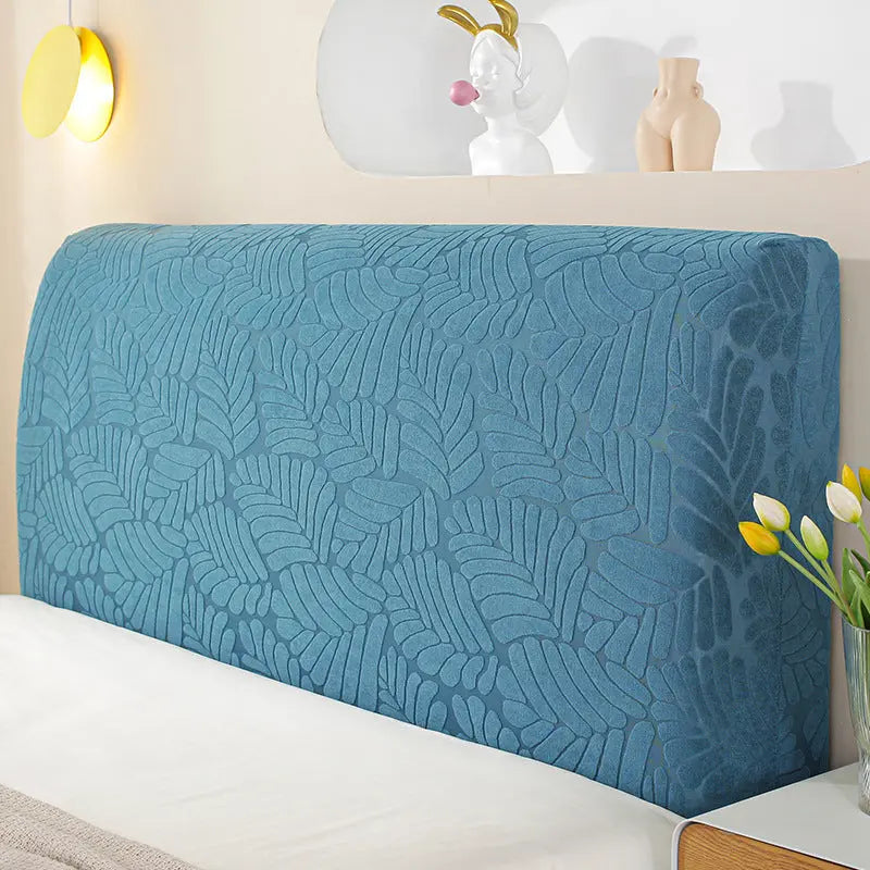 Housse Tête de Lit Jacquard BERLIA Lake blue-2.2meters