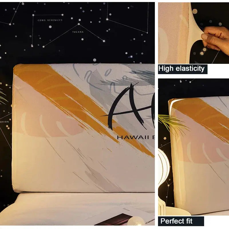 Housse Tête de Lit Jacquard MAELIA Housse de France