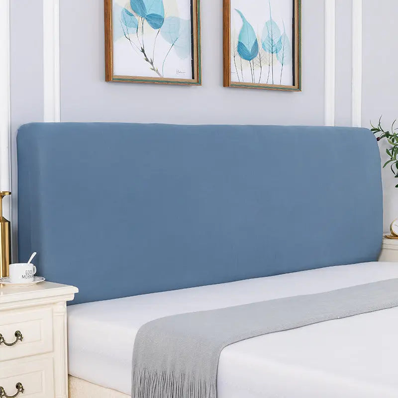 Housse Tête de Lit Polyester SILENTO Dark Blue-190to210cm