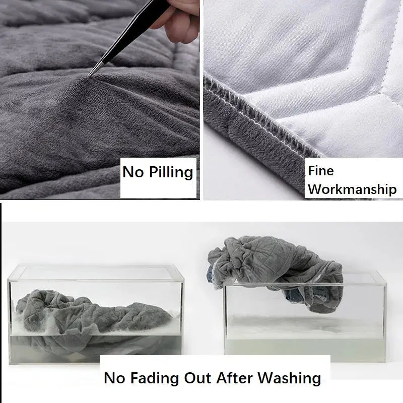 Housse Tête de Lit Velours Épais VELITA Housse de France