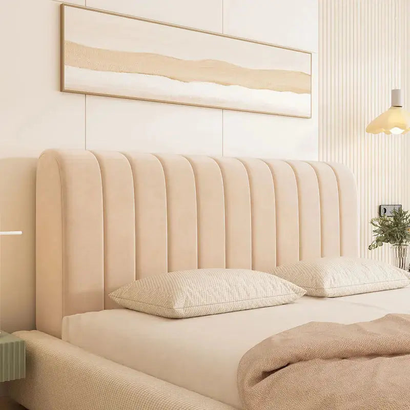 Housse Tête de Lit Velours Luxo Housse de France