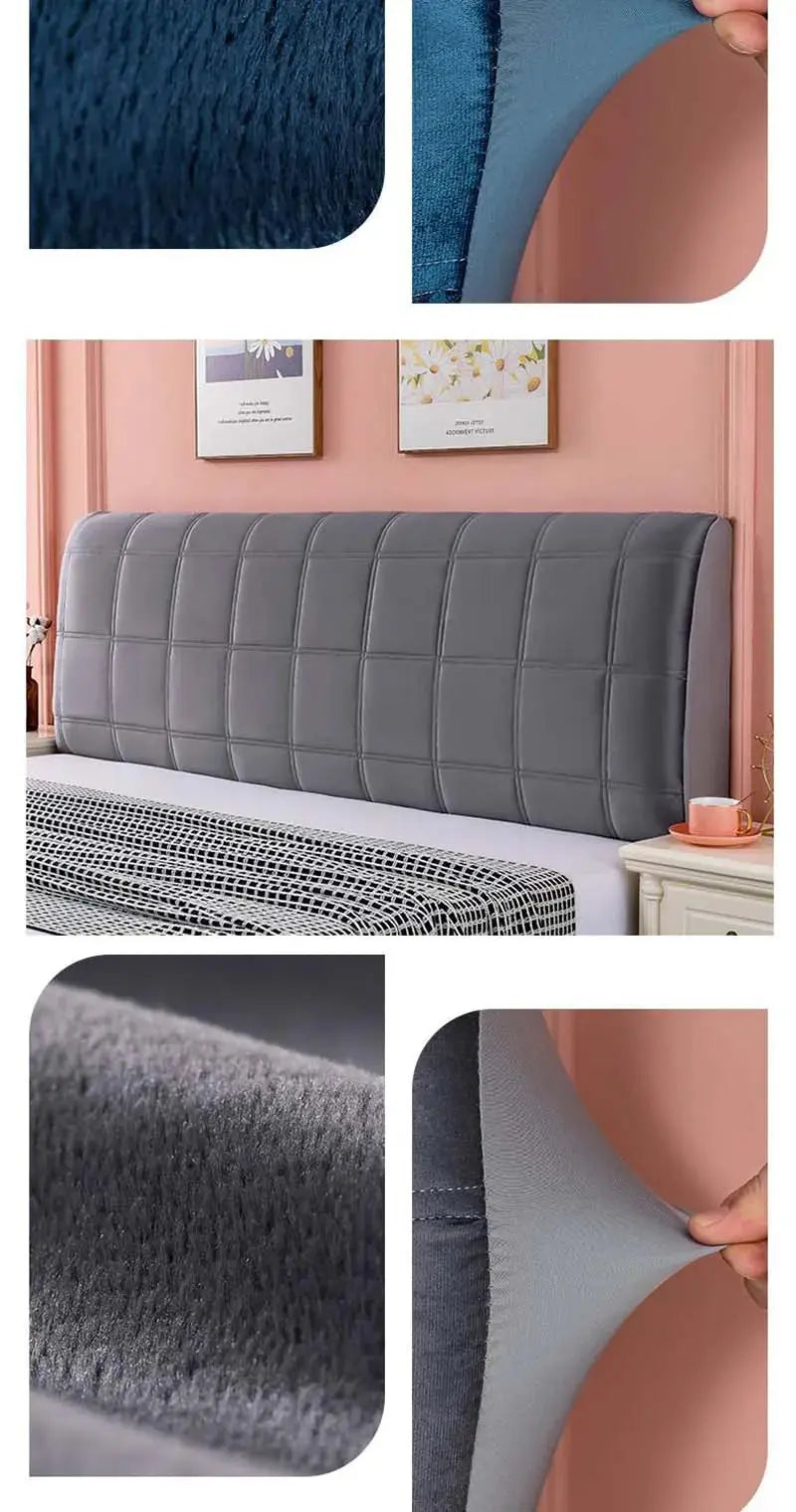 Housse Tête de Lit Velours Matelassé VELUNA Housse de France