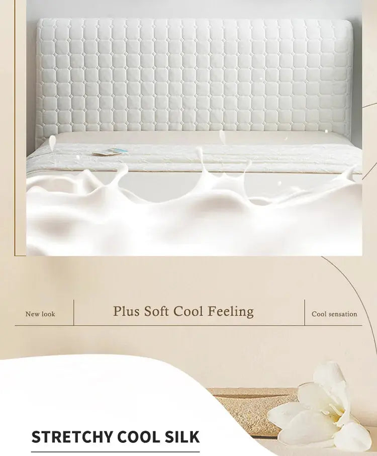 Housse Tête de Lit Velours Nordique VELOSI Housse de France