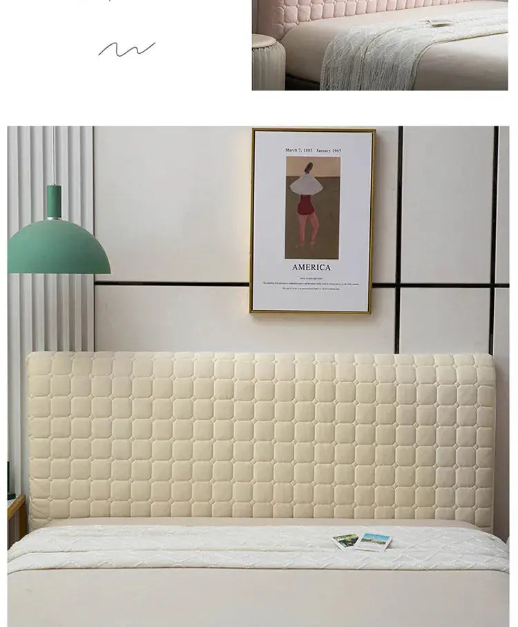 Housse Tête de Lit Velours Nordique VELOSI Housse de France