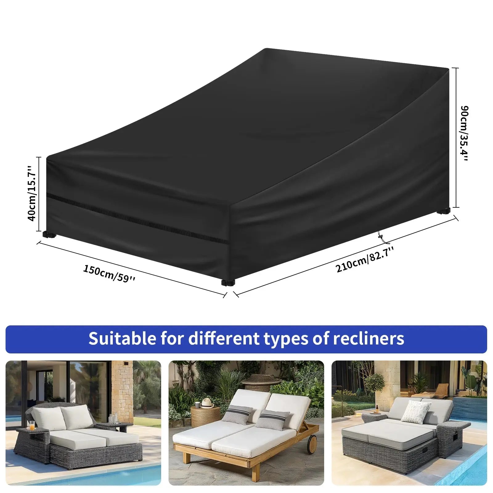Housse Transat Imperméable SUNLEX Housse de France