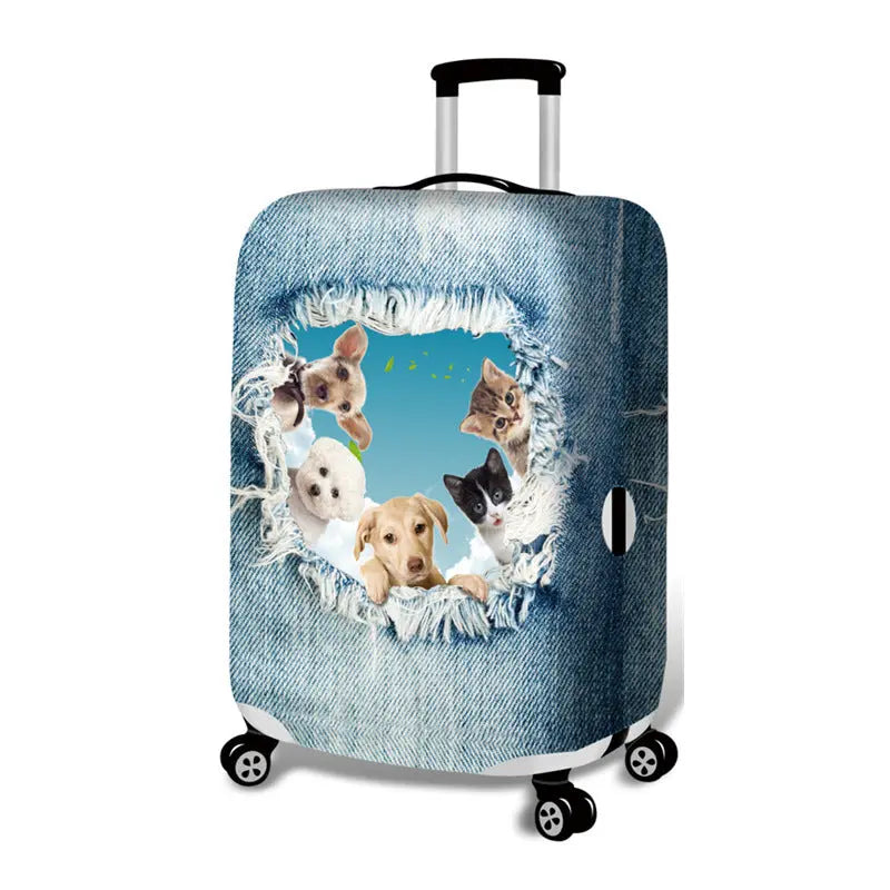 Housse Valise Cartoon Polyester CUBRIA