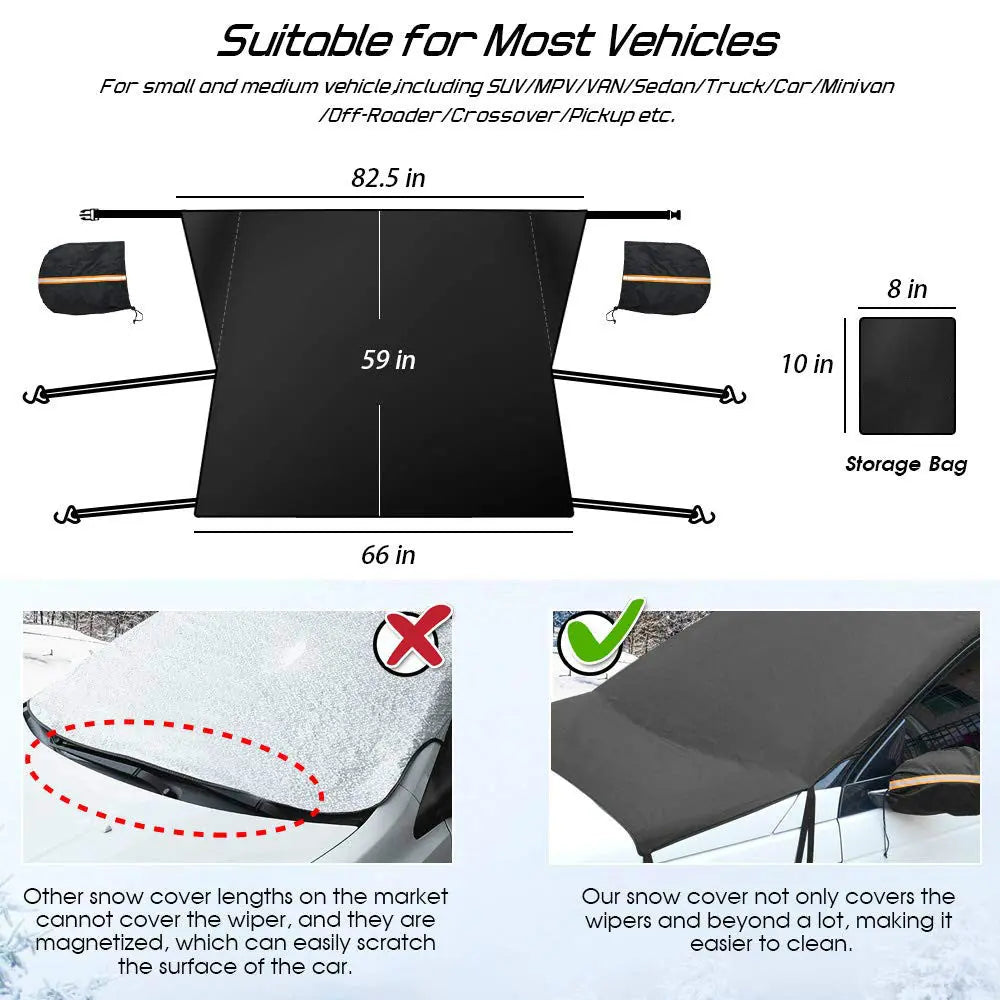 Housse Voiture Anti Grêle Universelle VELNOX