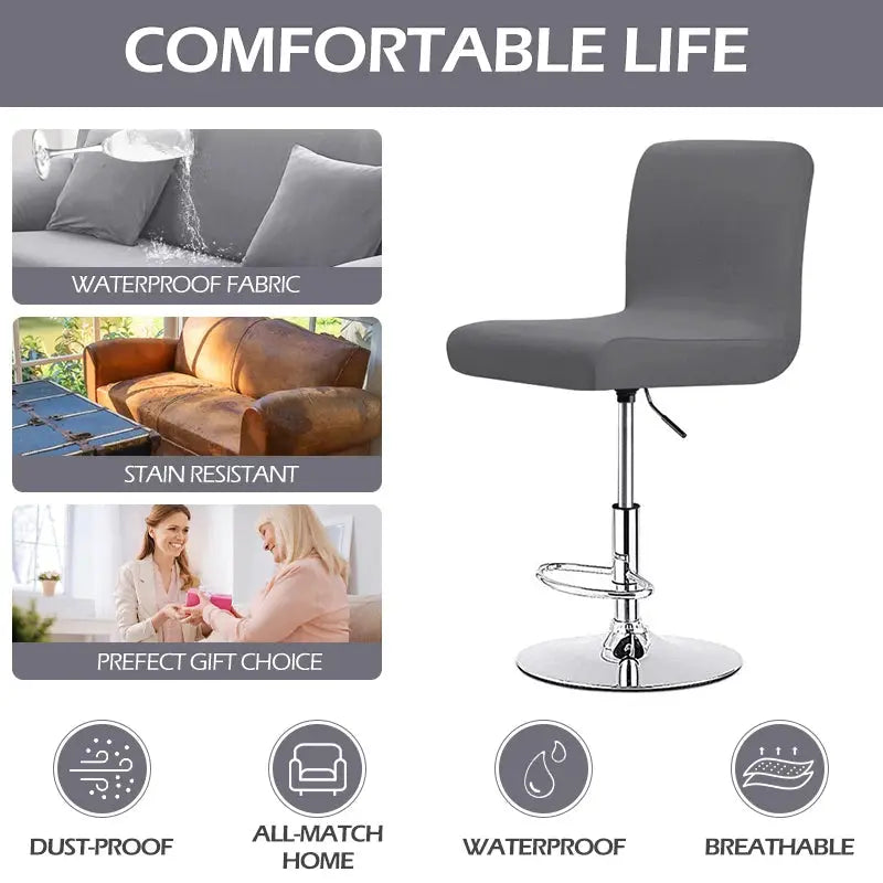 Housse chaise de bar COCOTIER Housse de France