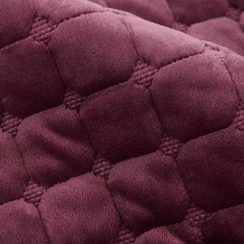Housse accoudoir canape couleur unie ELDORIO