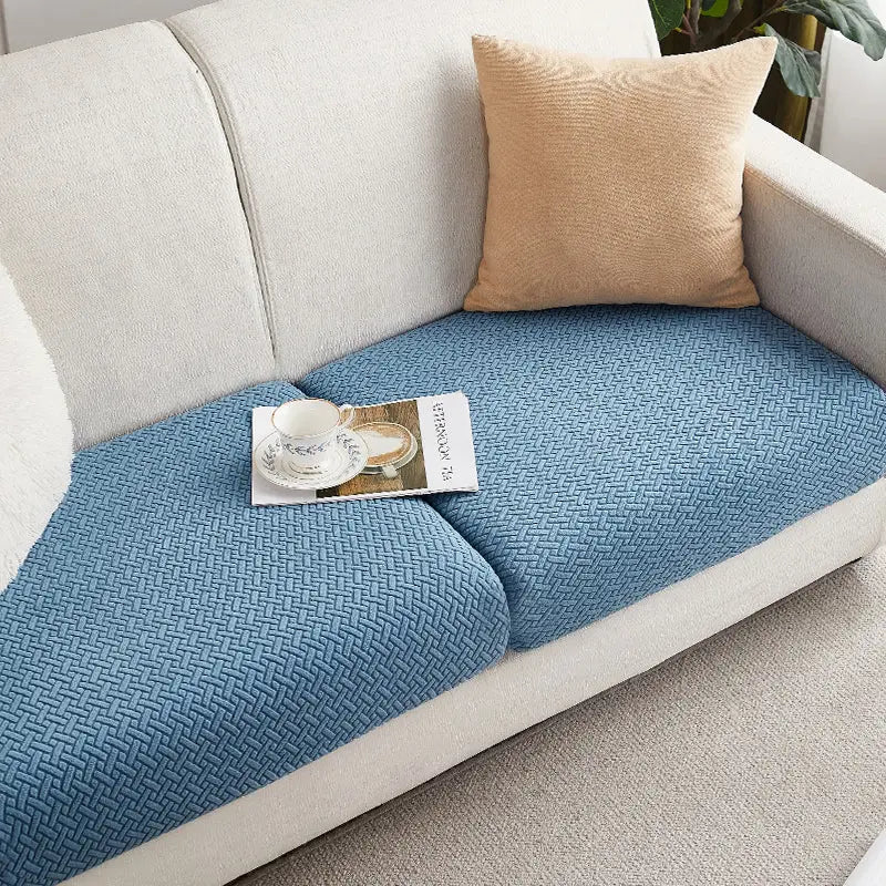 Housse Assise Canapé Extensible BRIVINE Blue-L