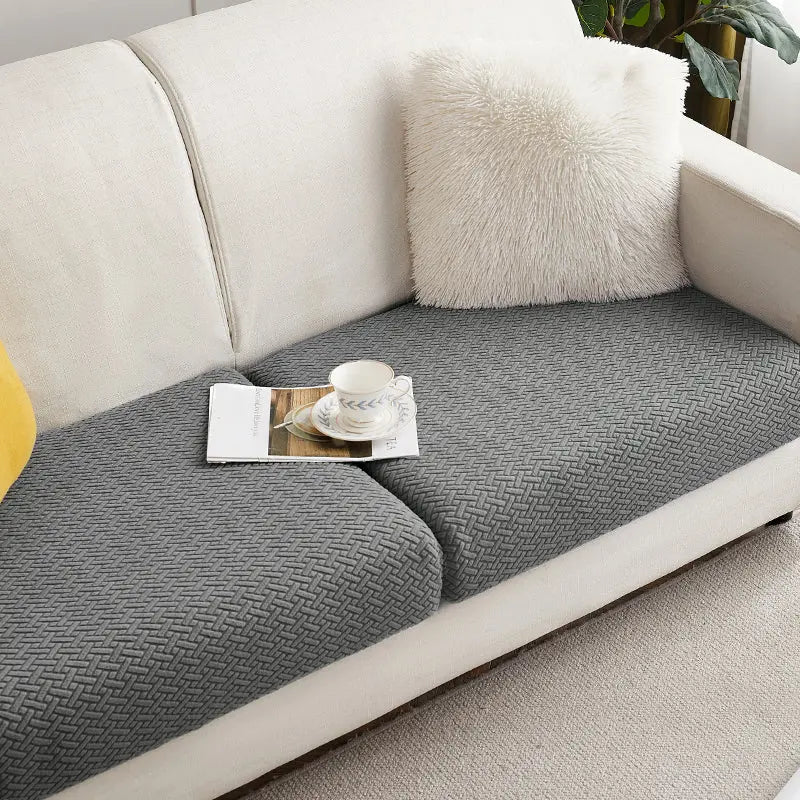 Housse Assise Canapé Extensible BRIVINE Grey-M