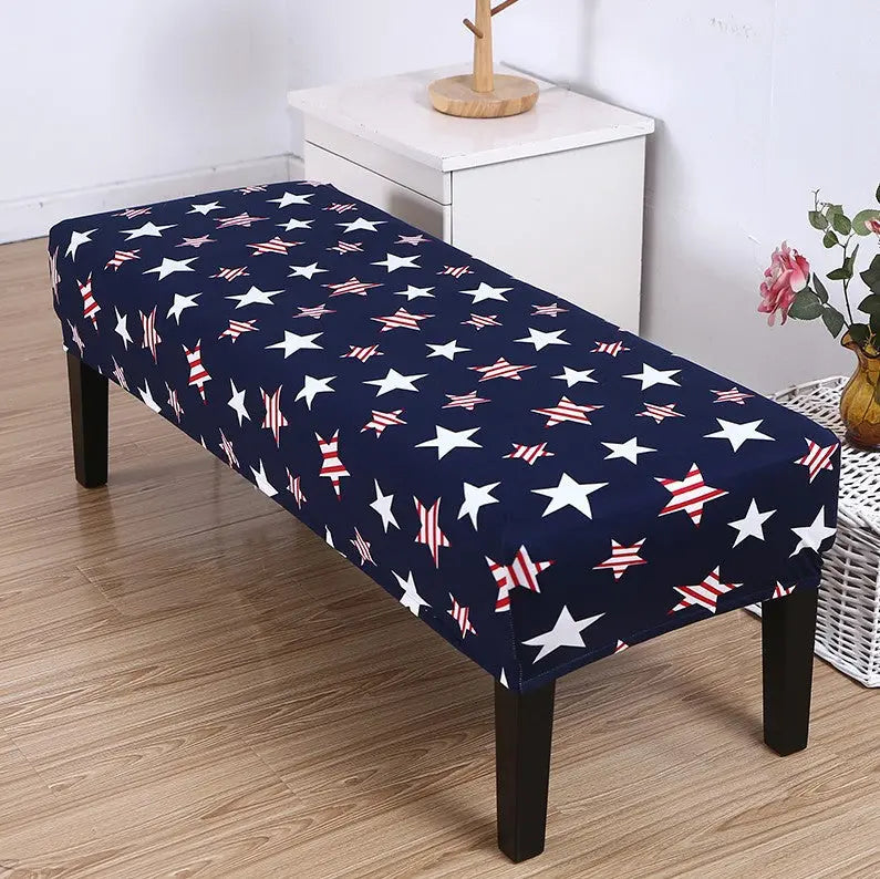 Housse de Banquette Élastique HEXO Dark Blue-75 × 85 × 30cm