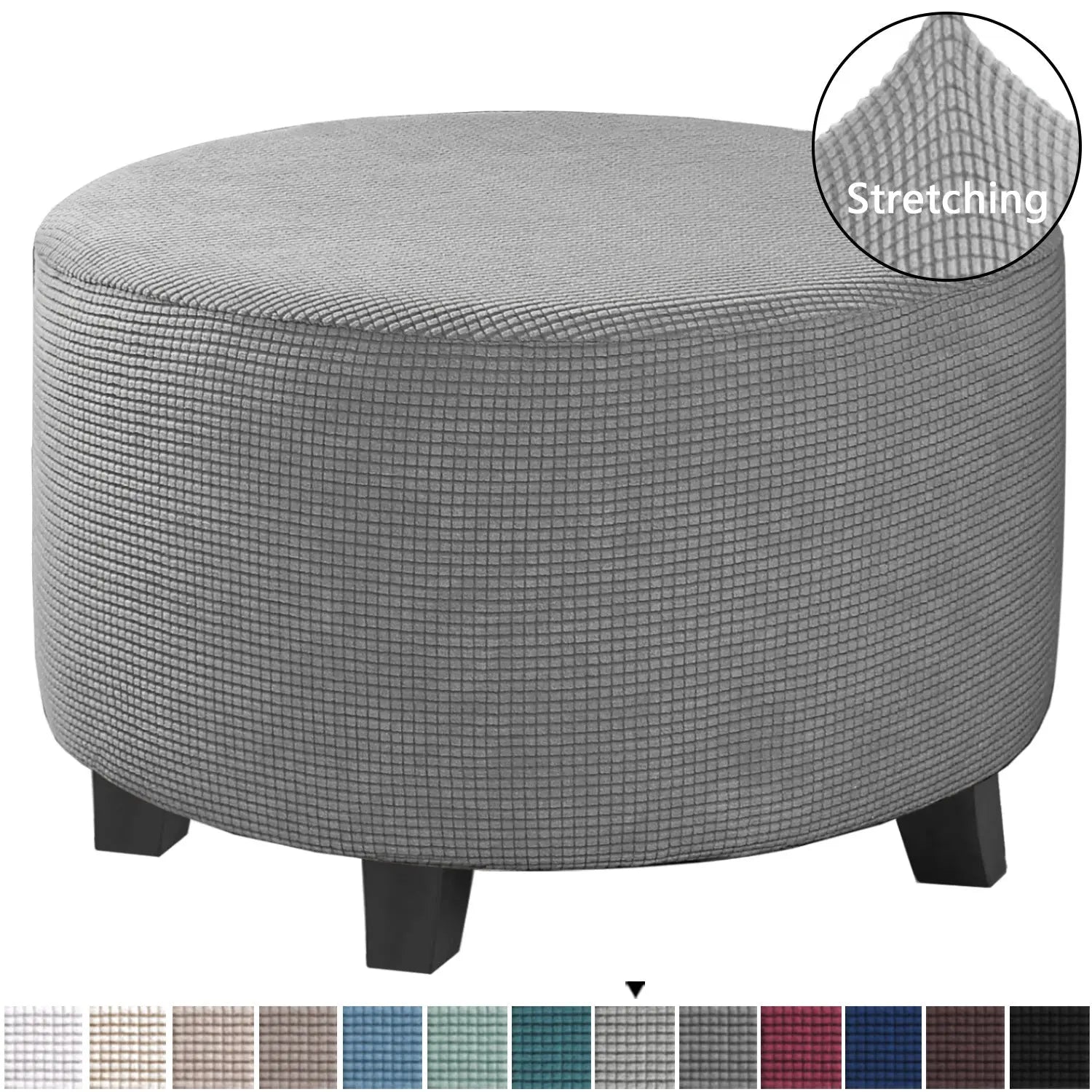 Housse de Banquette Élastique KAVO Light Grey-large