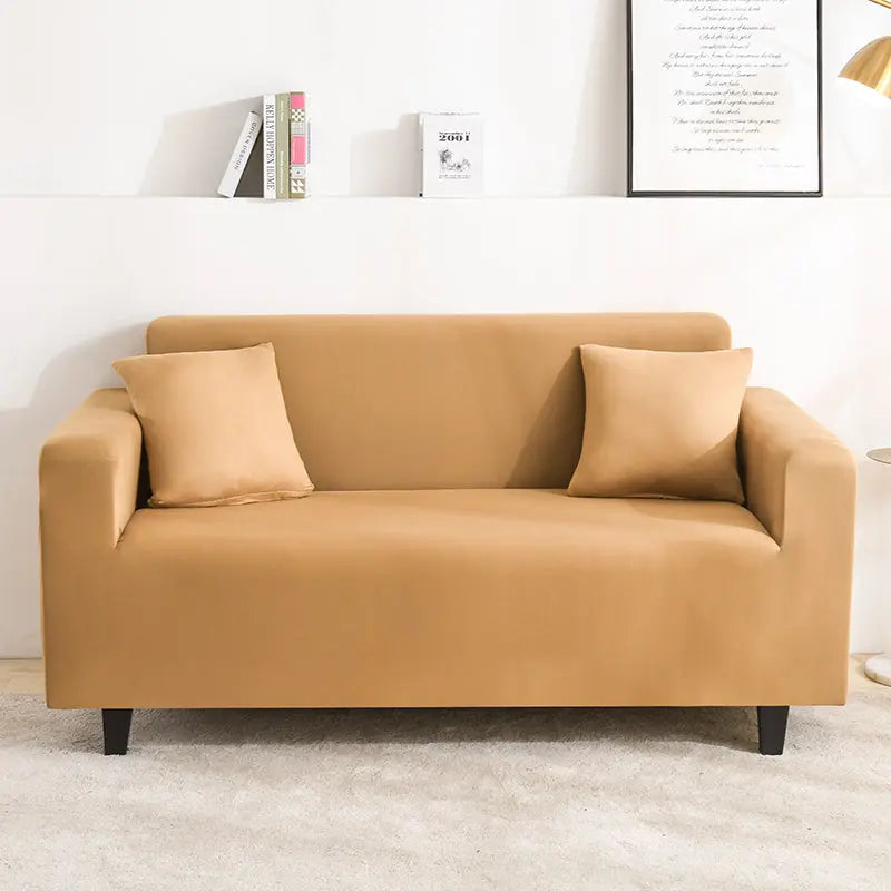 Housse de Canapé Extensible NORCORE Khaki-235x300cm