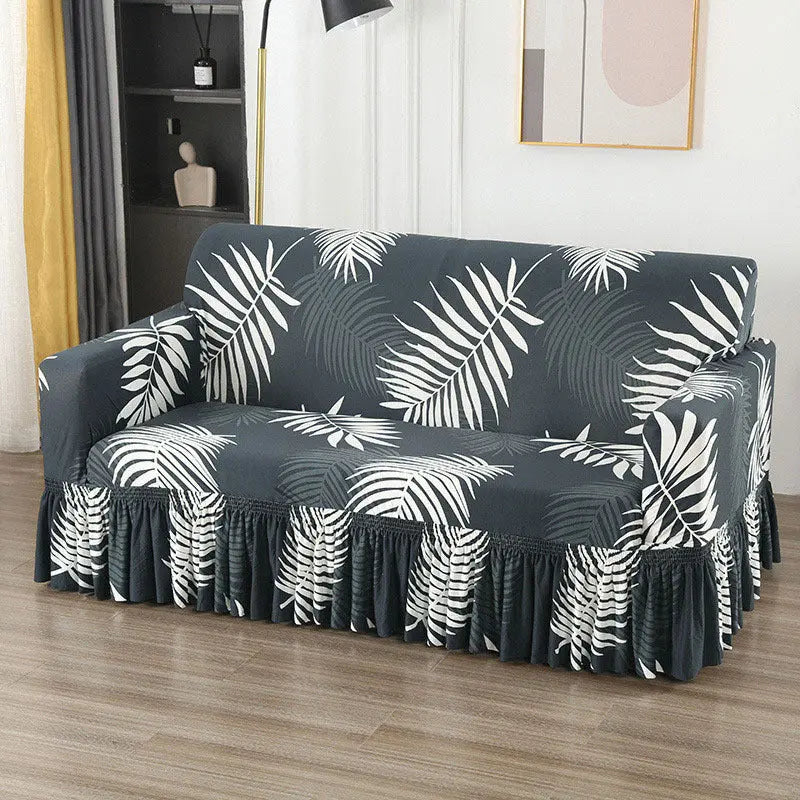Housse de Canapé Universelle QUOVA Japanese Banana Leaf-Three Person Size 190 230cm
